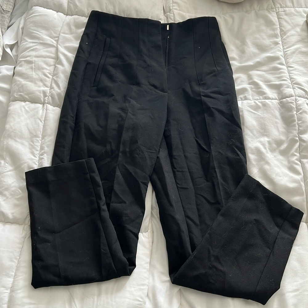 ZARA high rise dress pants